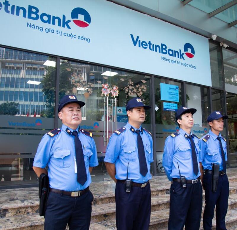 Dịch vụ bảo vệ ngân hàng