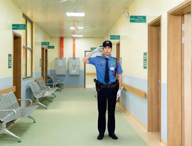 Bệnh viện cần có bảo vệ để đảm bảo an ninh tuyệt đối về người và tài sản