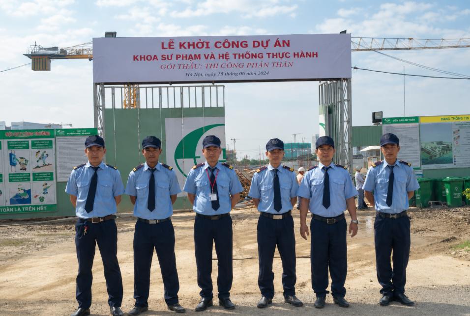 Quy trình triển khai dịch vụ nhanh chóng, chuyên nghiệp đảm bảo an toàn cho công trường